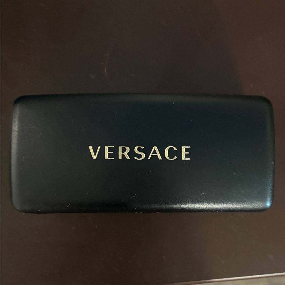 Versace Black Sunglasses Case